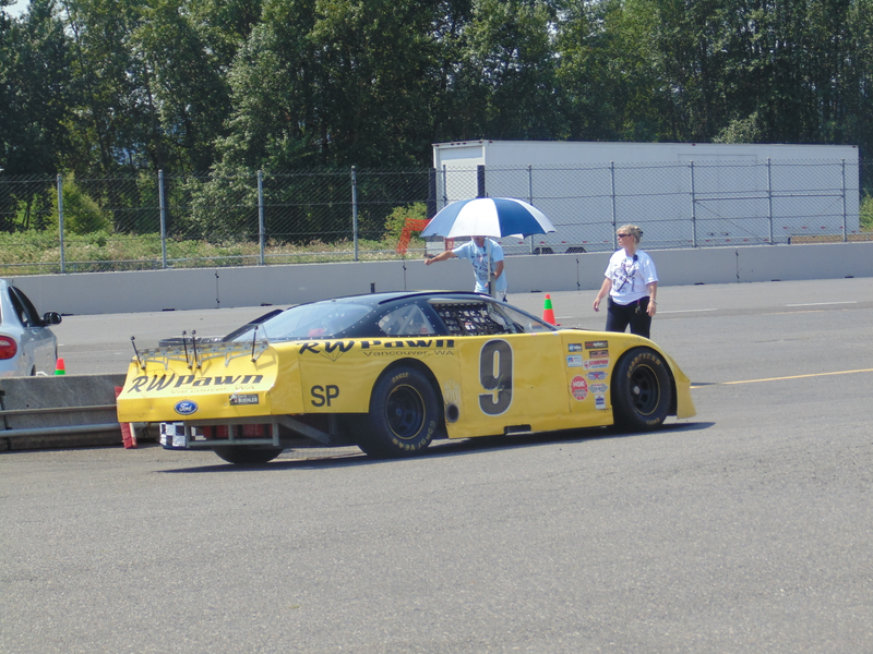 Illustration for article titled Went to a Subaru meet and ended up riding along in a NASCAR car